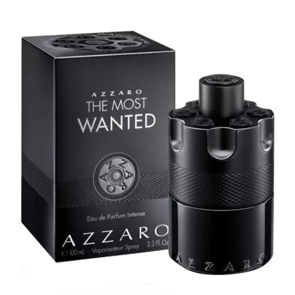 Azzaro the Most Wanted Eau De Parfum Intense for Men - Masculine Aromatic Fragrance with Cardamom Caramel And Amber Woods Notes
